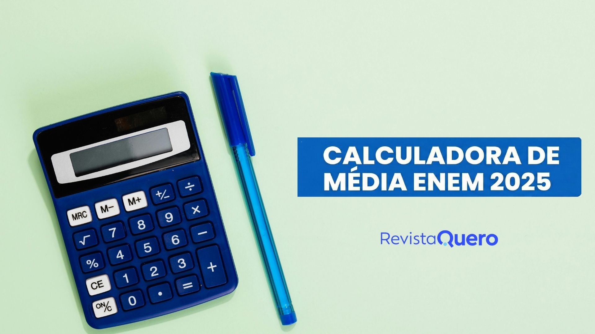 Calculadora de média do Enem 2025: descubra a sua nota
