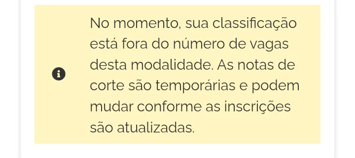 “No momento, sua classificação está fora do número de vagas”; Entenda o bug do Sisu 2026