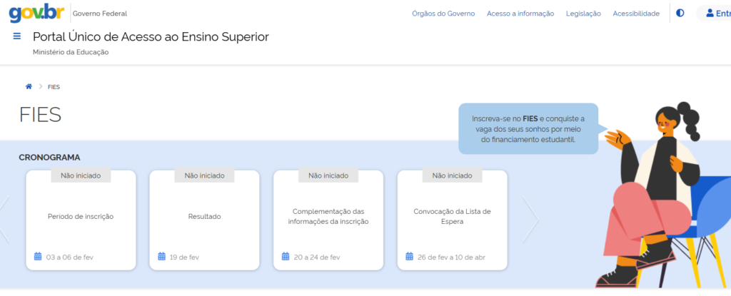 cronograma fies 2026.1