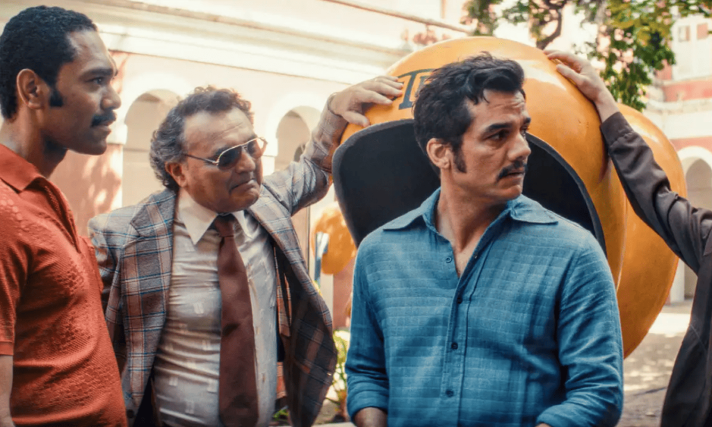 Wagner Moura vivendo o protagonista Marcelo no filme 