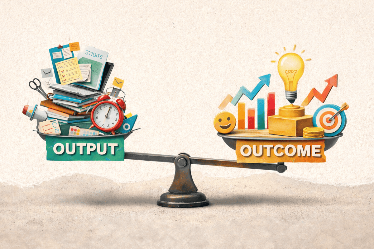 Outcome nos negócios: a diferença entre entregas e resultados