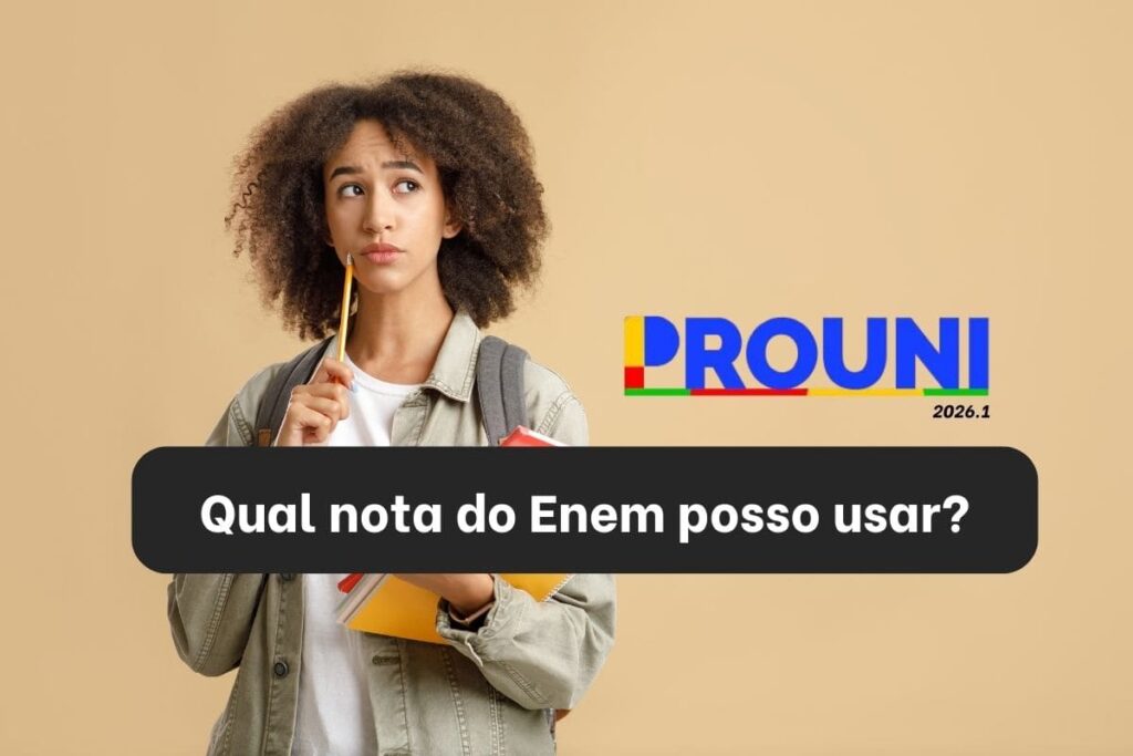 nota do Enem no Prouni 2026.1