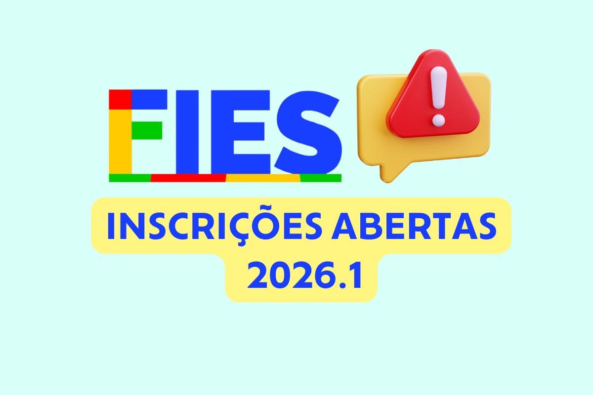 Fies 2026.1: inscrições estão abertas; veja como participar