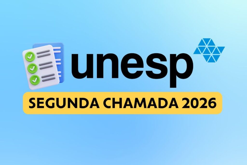 Unesp 2026: segunda chamada é liberada; veja lista