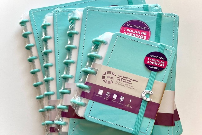 vários modelos de caderno inteligente