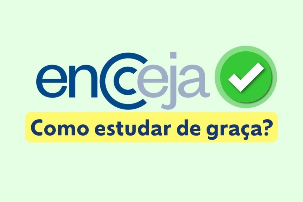 Como estudar para o Encceja 2026 de graça?