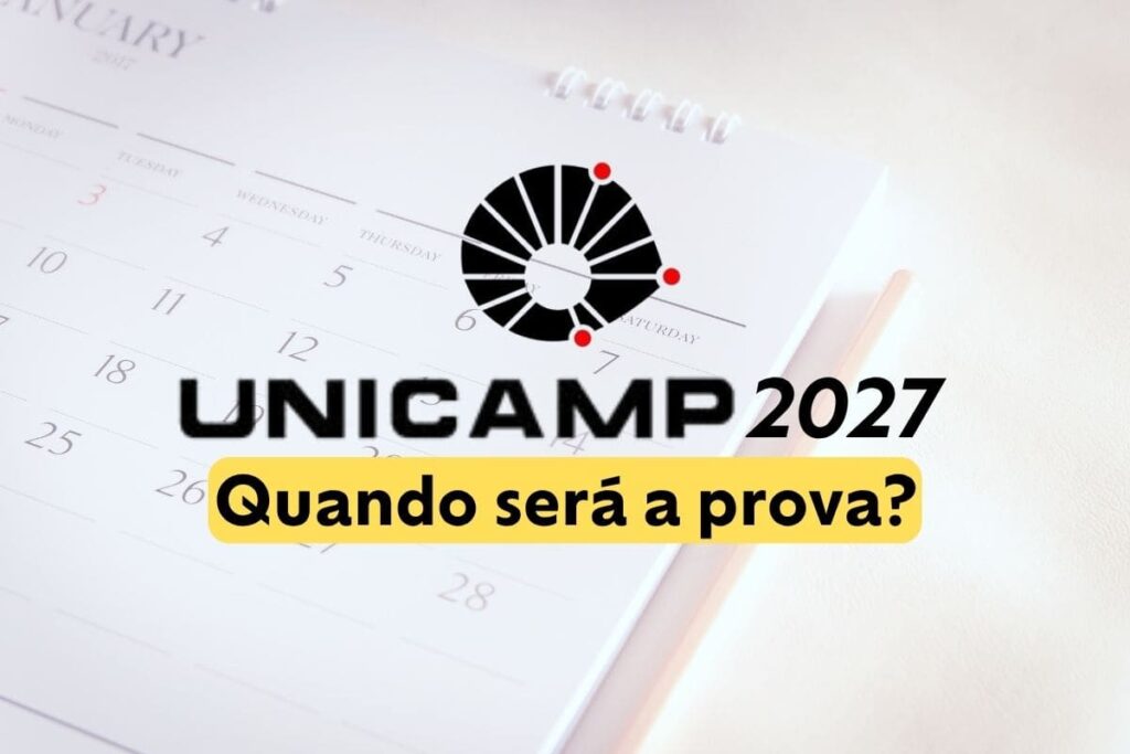 Quando será a Unicamp 2027?