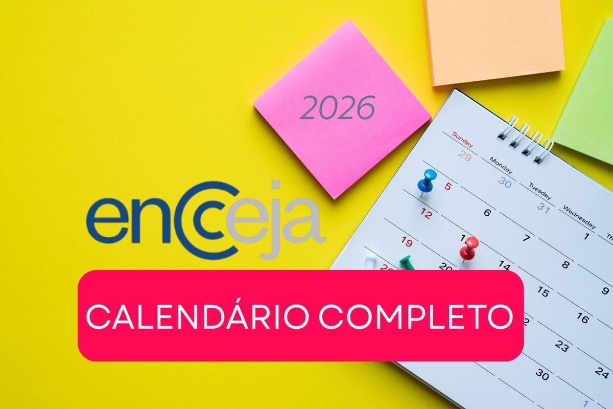 Calendário do Encceja 2026 é divulgado; veja todas as datas da prova!