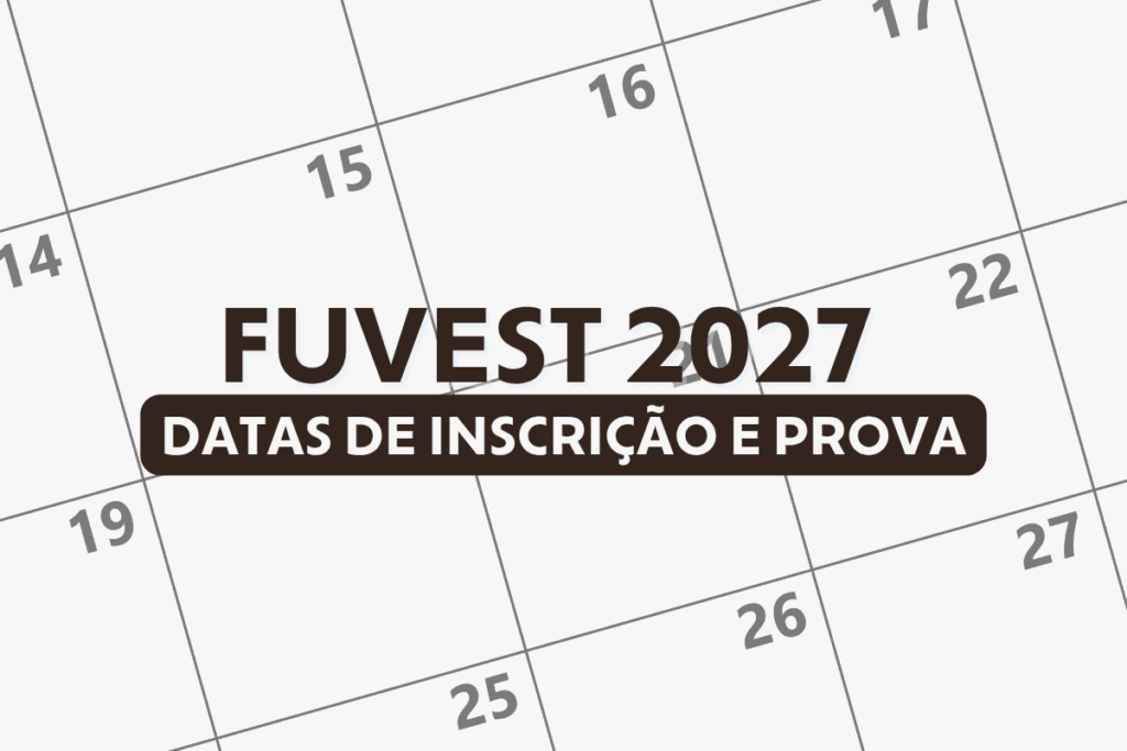 Calendário Fuvest