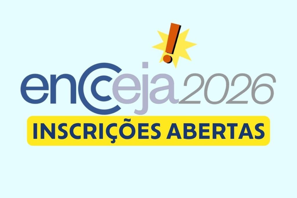 Encceja 2026: inscrições gratuitas estão abertas; faça já