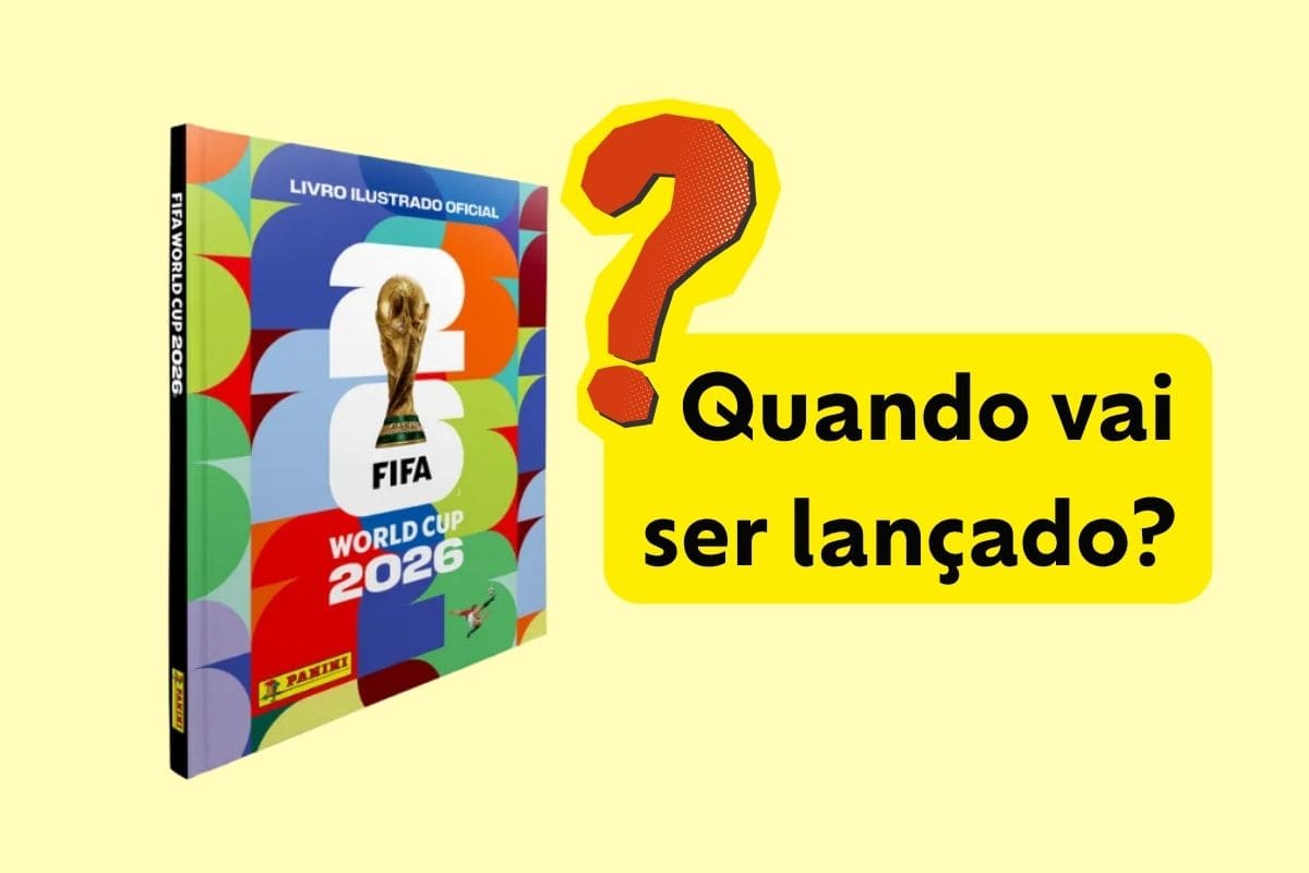Quando vai sair o álbum de figurinhas da Copa do Mundo de 2026?