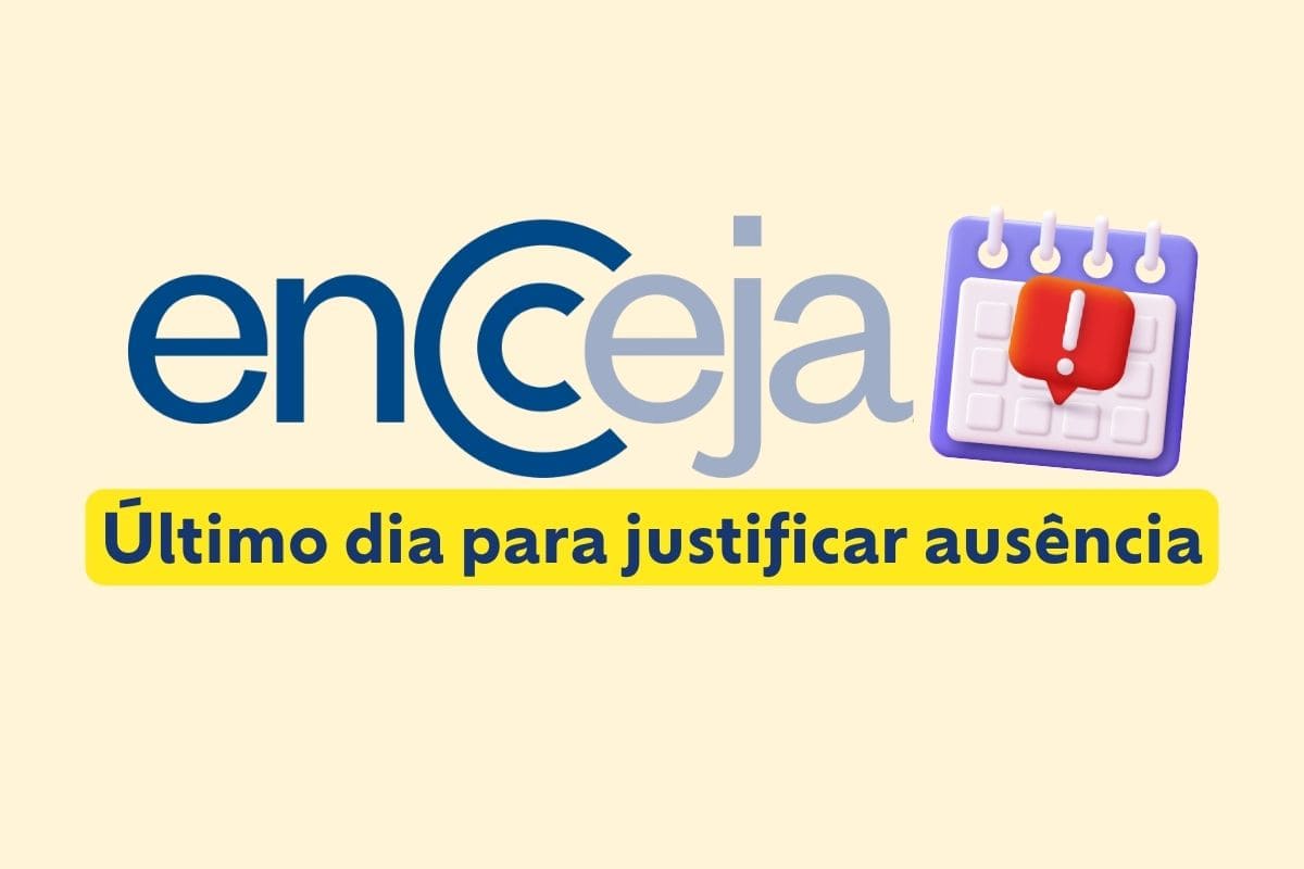 Último dia para poder fazer o Encceja 2026 de graça