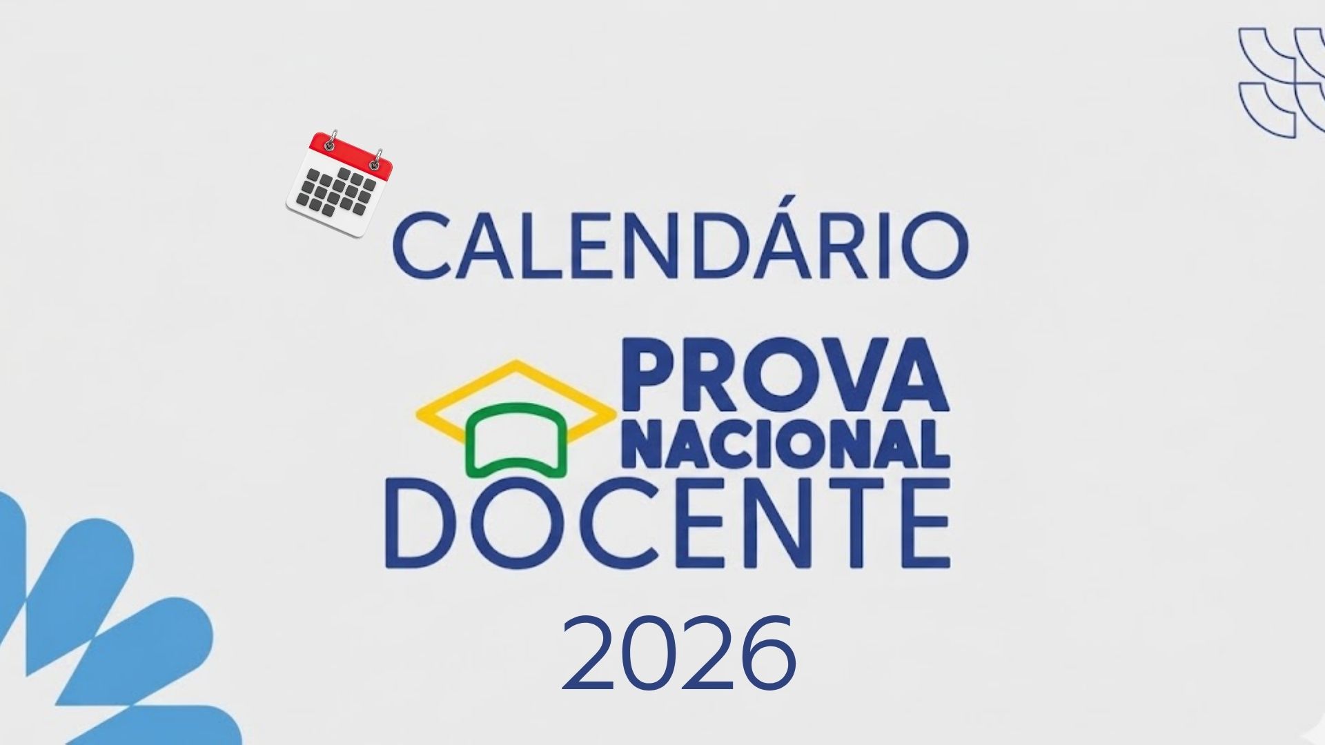 Calendário PND 2026: veja todas as datas da prova