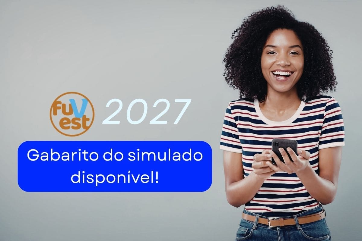 Gabarito do simulado da Fuvest 2027 está disponível; veja como acessar