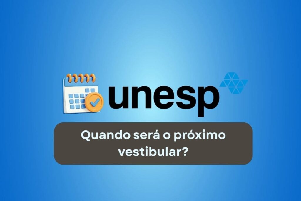 próximo vestibular da Unesp
