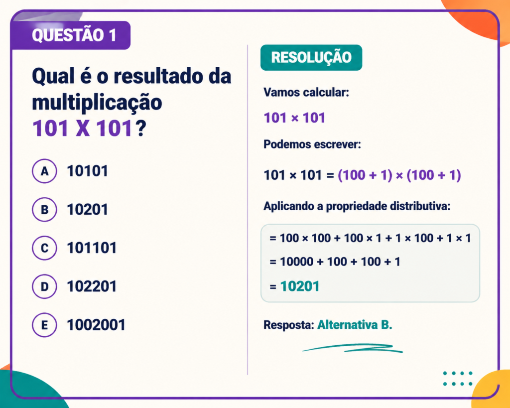 Questão 01 Obmep 2026 Nível 1