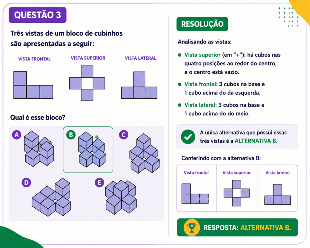 Questão 03 Obmep 2026 Nível 1