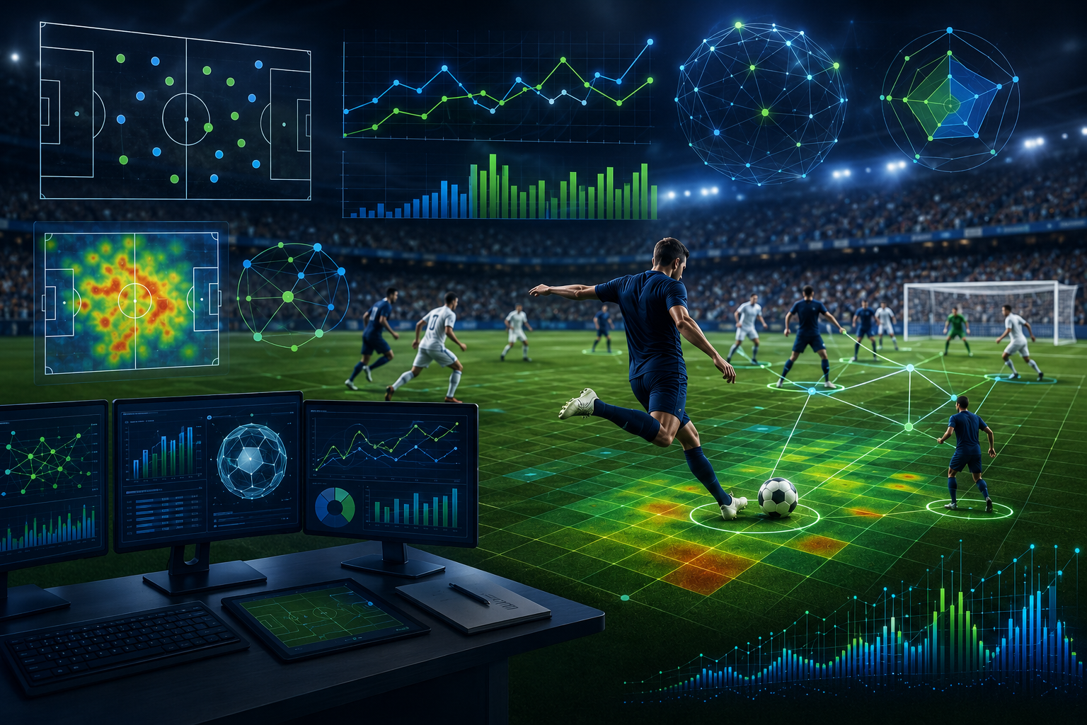 Cientista de dados no futebol: profissão cresce com IA no esporte