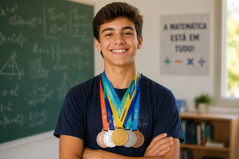Premiação OBMEP 2026: entenda como funcionam as medalhas e prêmios