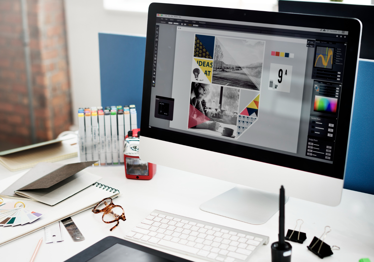 Design Gráfico ou Publicidade: diferenças, carreira e qual curso combina com você