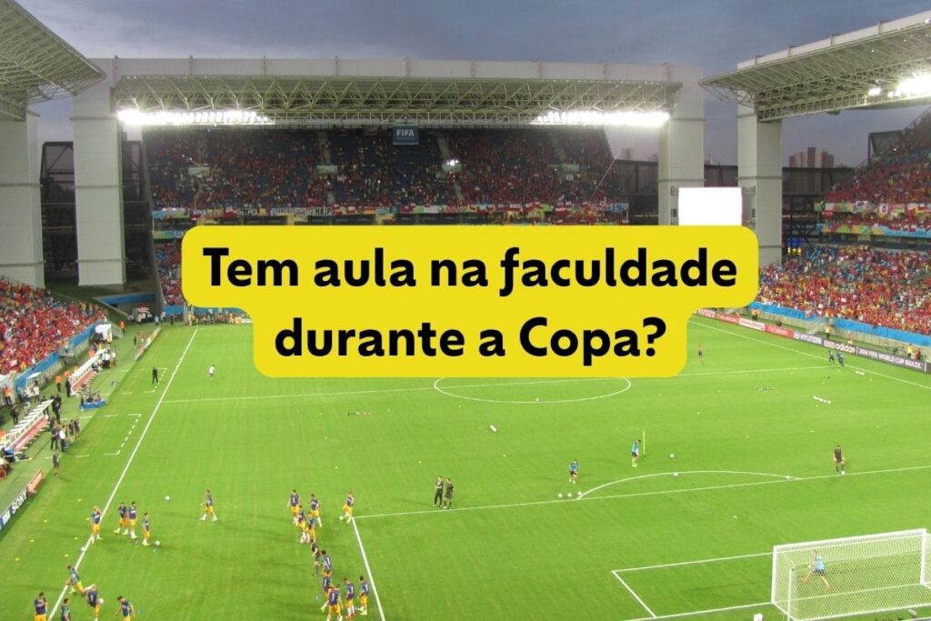 Tem aula na faculdade em dia de jogo do Brasil na Copa? Entenda!