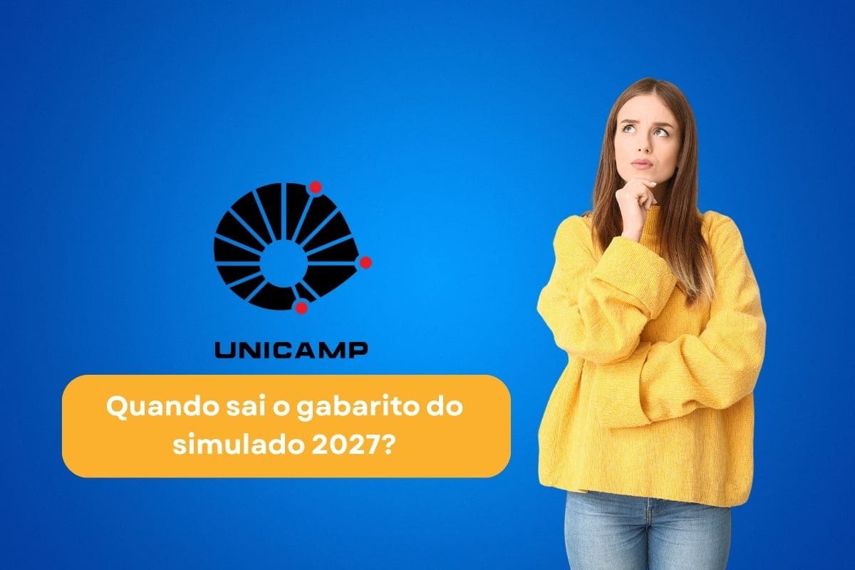 Quando sai o gabarito do simulado da Unicamp 2027?