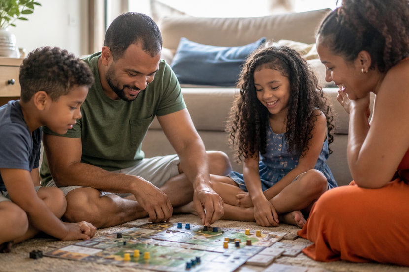 uma tarde de jogos em família no dia dos pais 2026