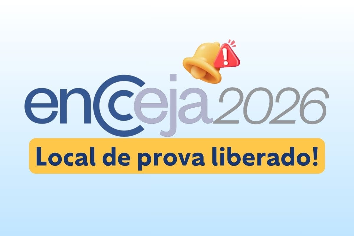 Local de prova do Encceja 2026 disponível; veja como saber