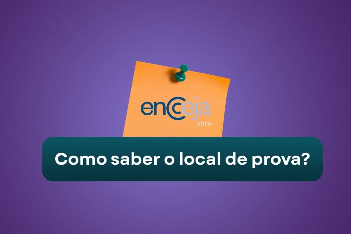 Como saber o local de prova do Encceja 2026?
