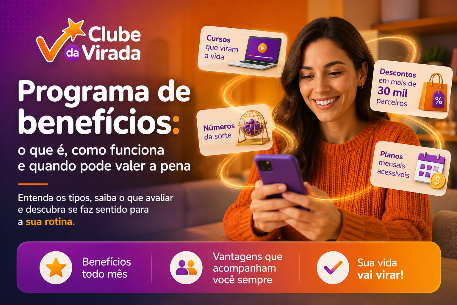 Programa de benefícios: o que é, como funciona e quando pode valer a pena