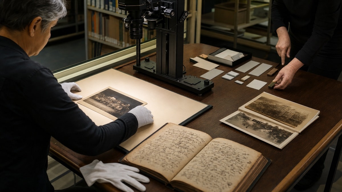 Cientista de dados auxilia na digitalização de fotografias e documentos históricos
