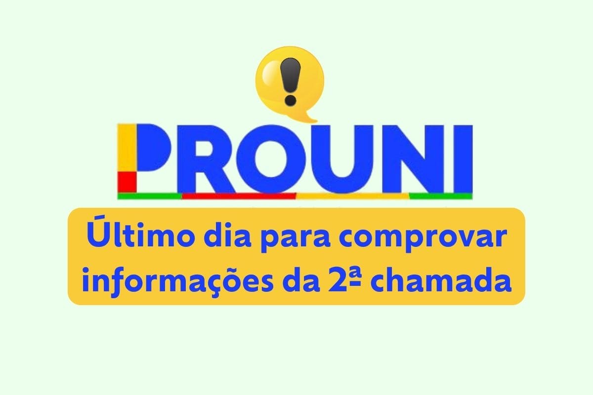 Prouni 2026.2: último dia para comprovar informações; veja como fazer