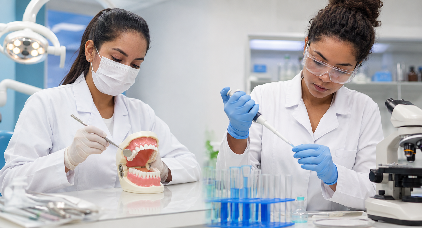 Odontologia ou Biomedicina: veja diferenças, salários e áreas de atuação