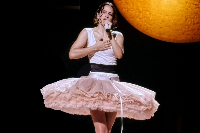 Rosalía na turnê Lux.