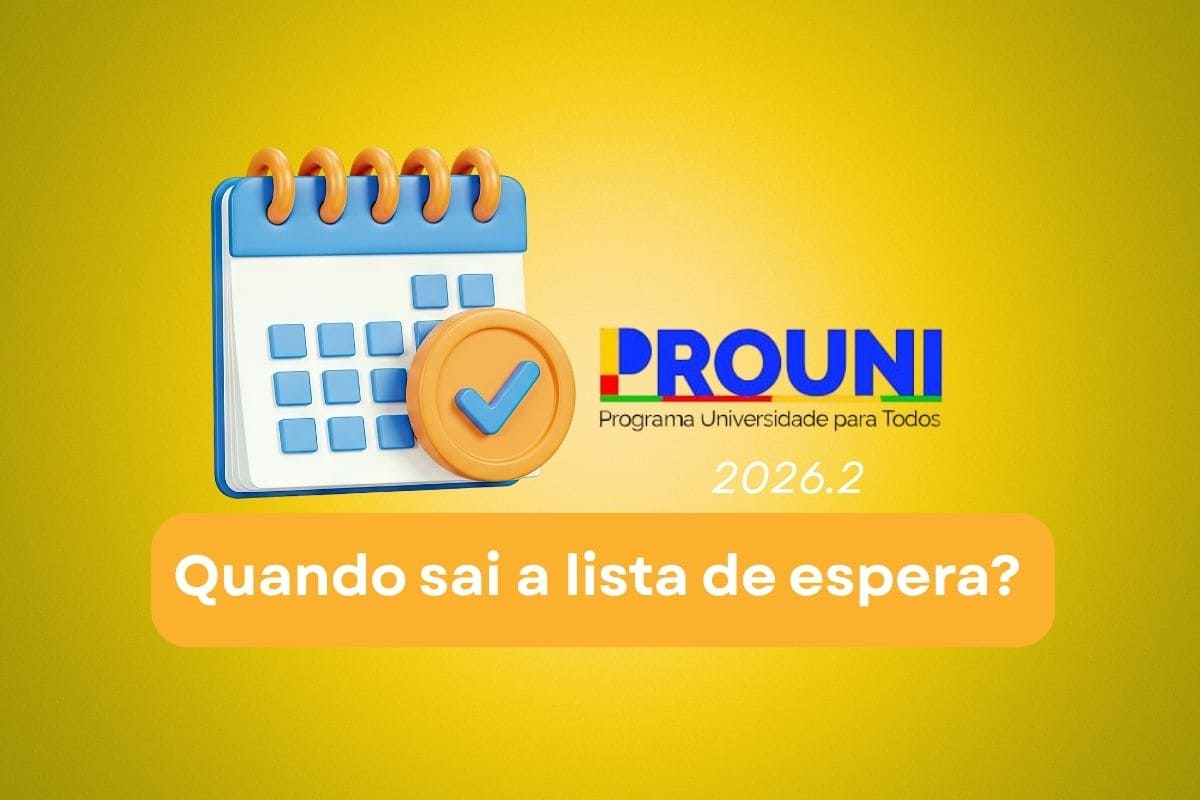 Quando sai o resultado da lista de espera do Prouni 2026.2?