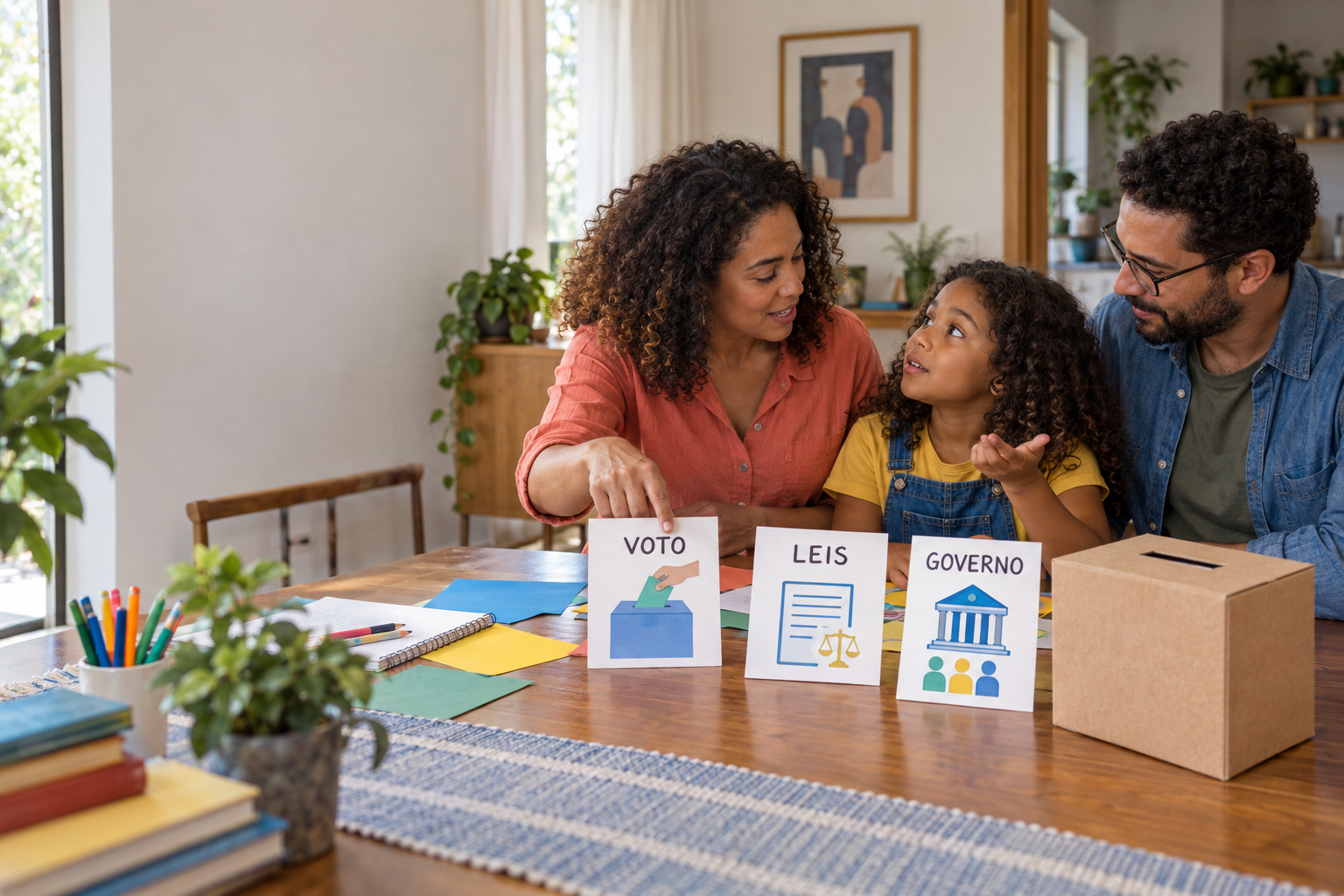 Como explicar política para crianças? Guia para as Eleições 2026 + Cartilha