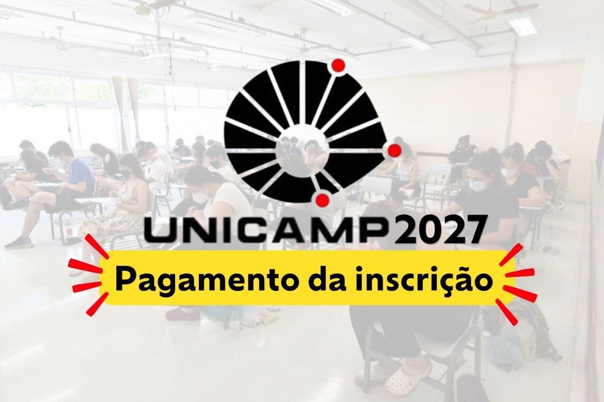 Unicamp 2027: taxa de inscrição deve ser paga até hoje (8)