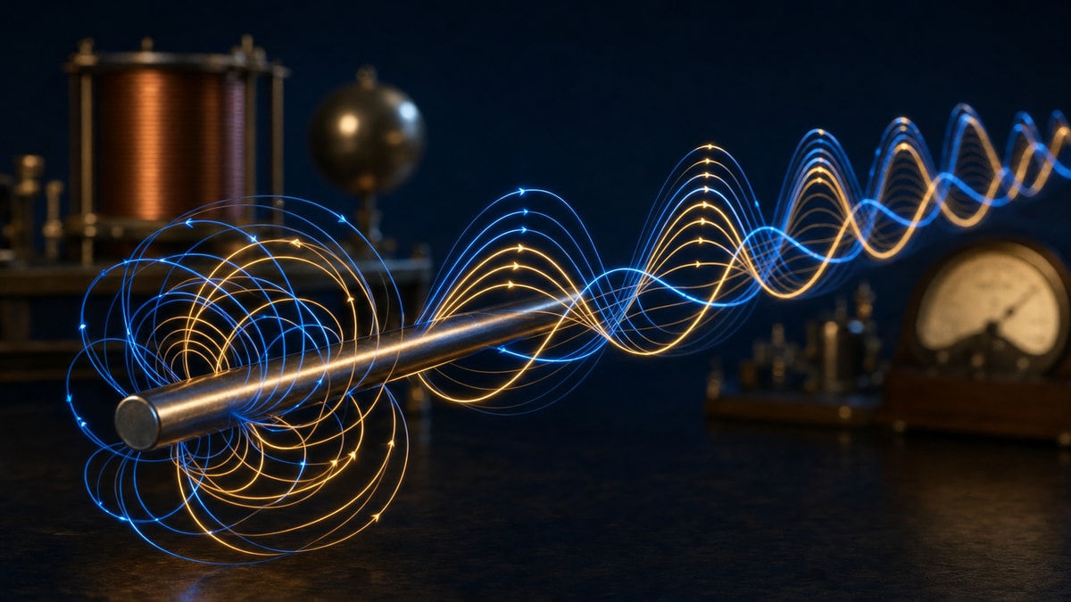 A luz como onda eletromagnética Campos elétrico e magnético oscilando e formando uma onda eletromagnética