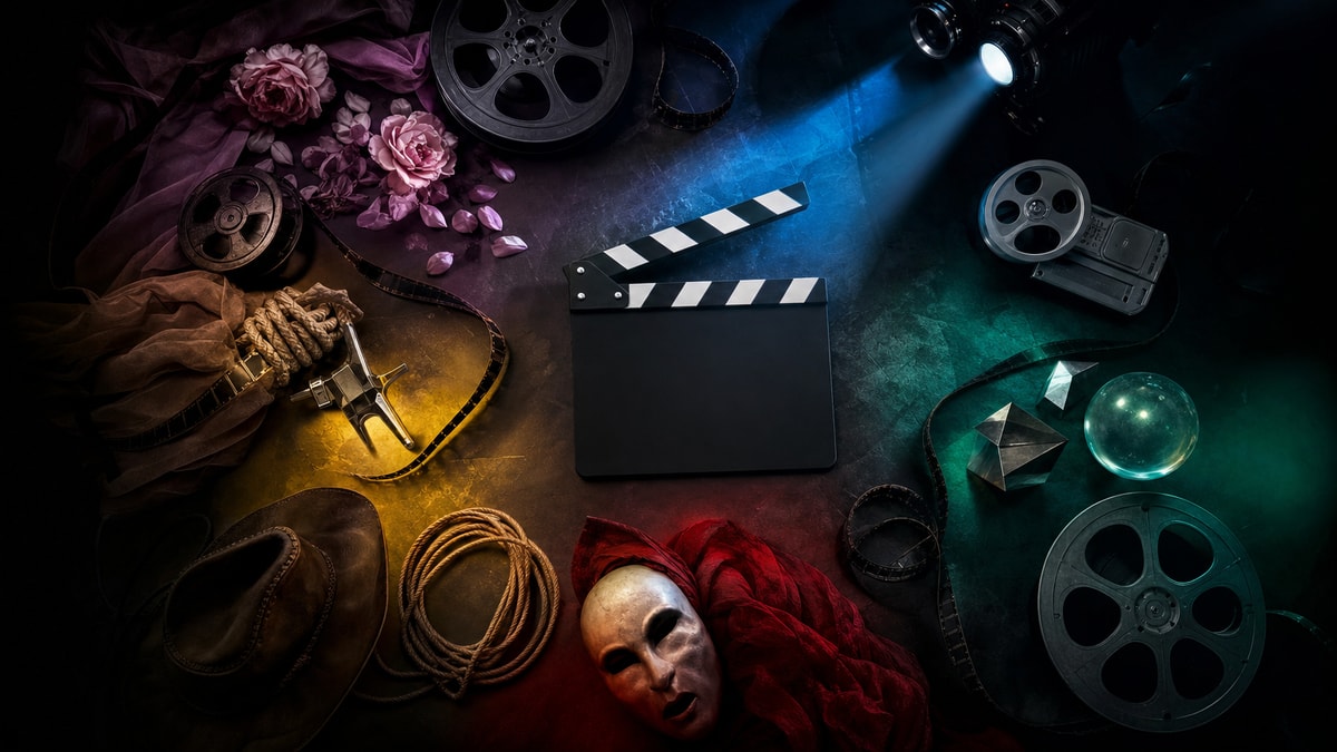 Categorias cinematográficas Elementos cinematográficos organizados para representar categorias e convenções de gêneros