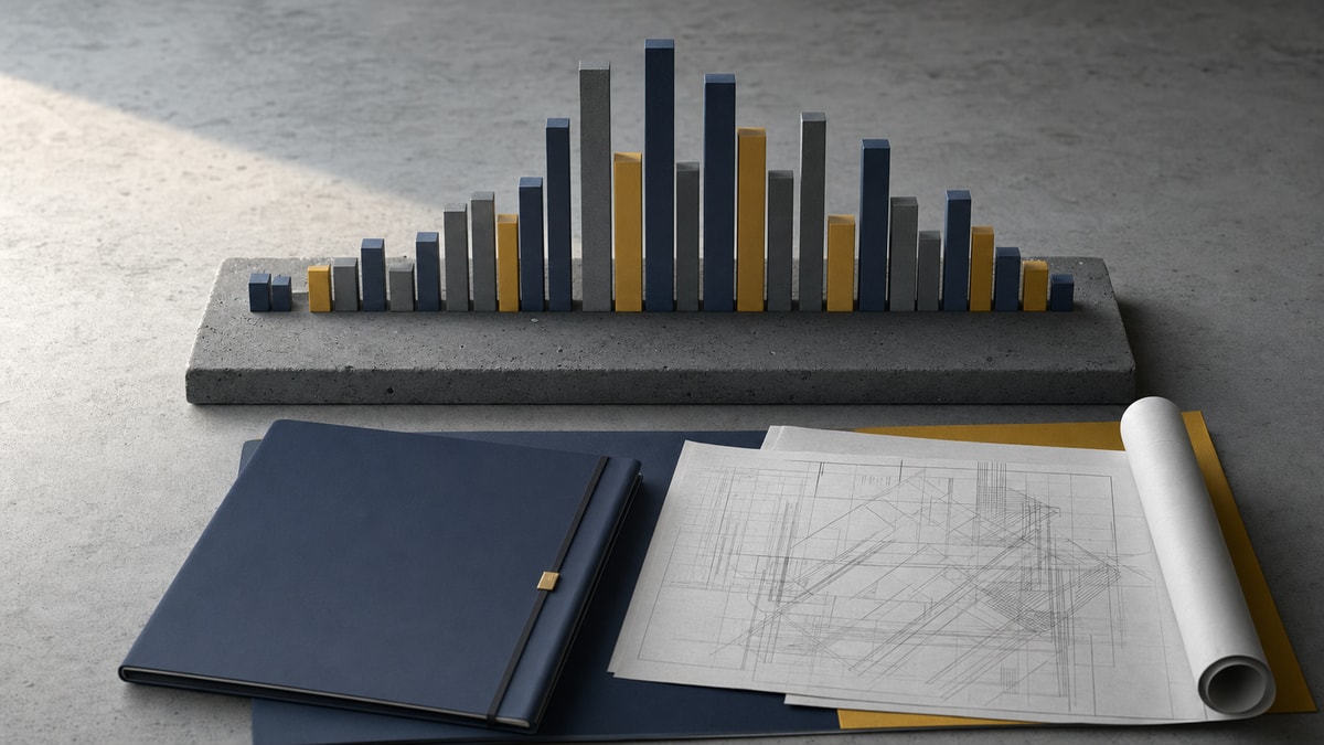 Três referências de remuneração Composição visual diferencia o piso salarial, a média de mercado e o salário contratado do engenheiro civil
