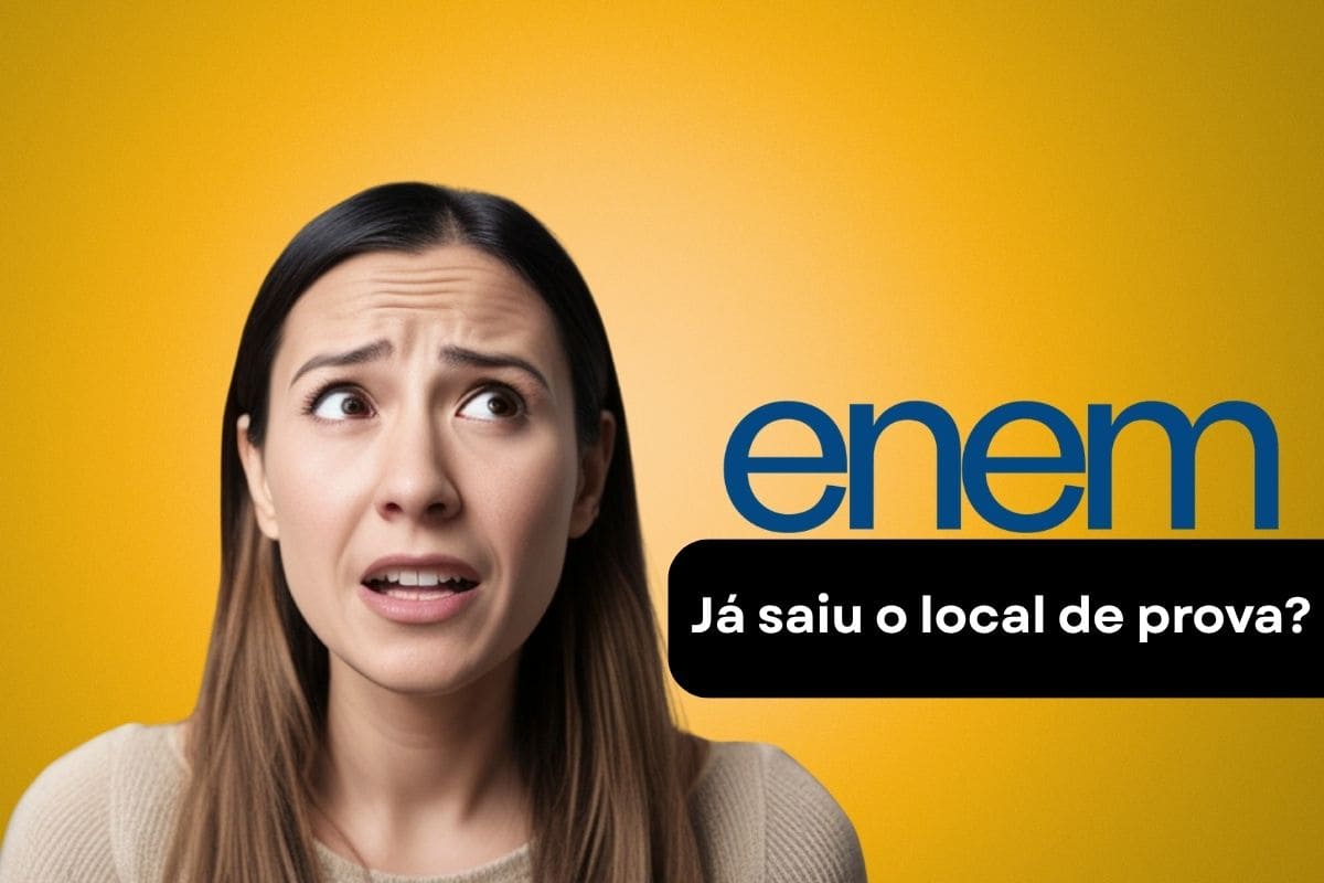 Já saiu o local de prova do Enem 2026?