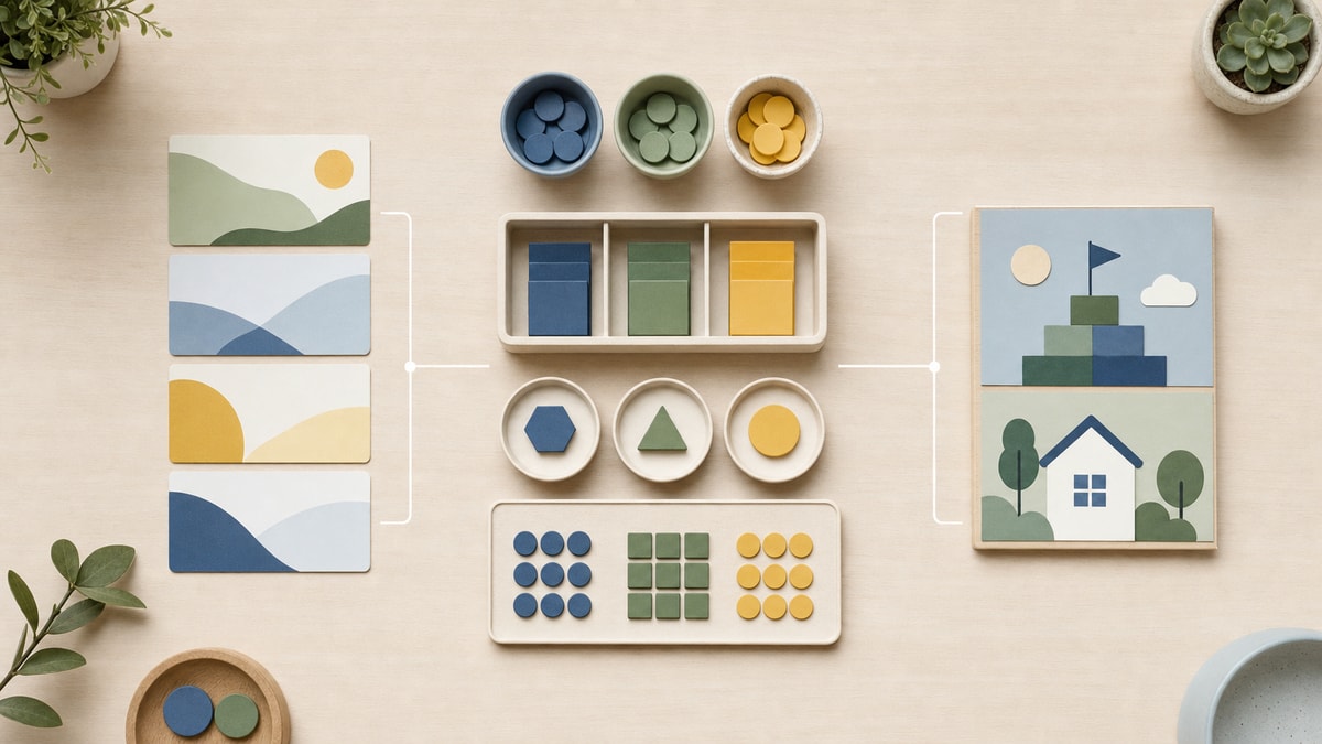 Estrutura do orçamento familiar Representação visual dos três blocos de um orçamento familiar: renda, despesas e metas