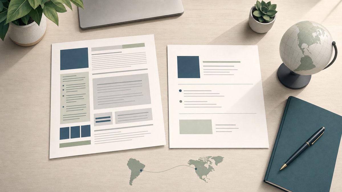 Modelo de currículo americano: como fazer um résumé para vagas nos EUA