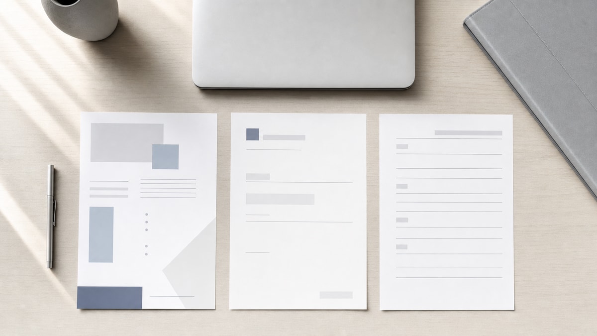 Modelo de currículo moderno: visual, minimalista ou ATS? Saiba como escolher