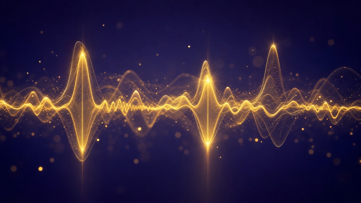 O ritmo que comprime a fala Ondas sonoras mostram pulsos fortes e trechos comprimidos do ritmo do inglês falado