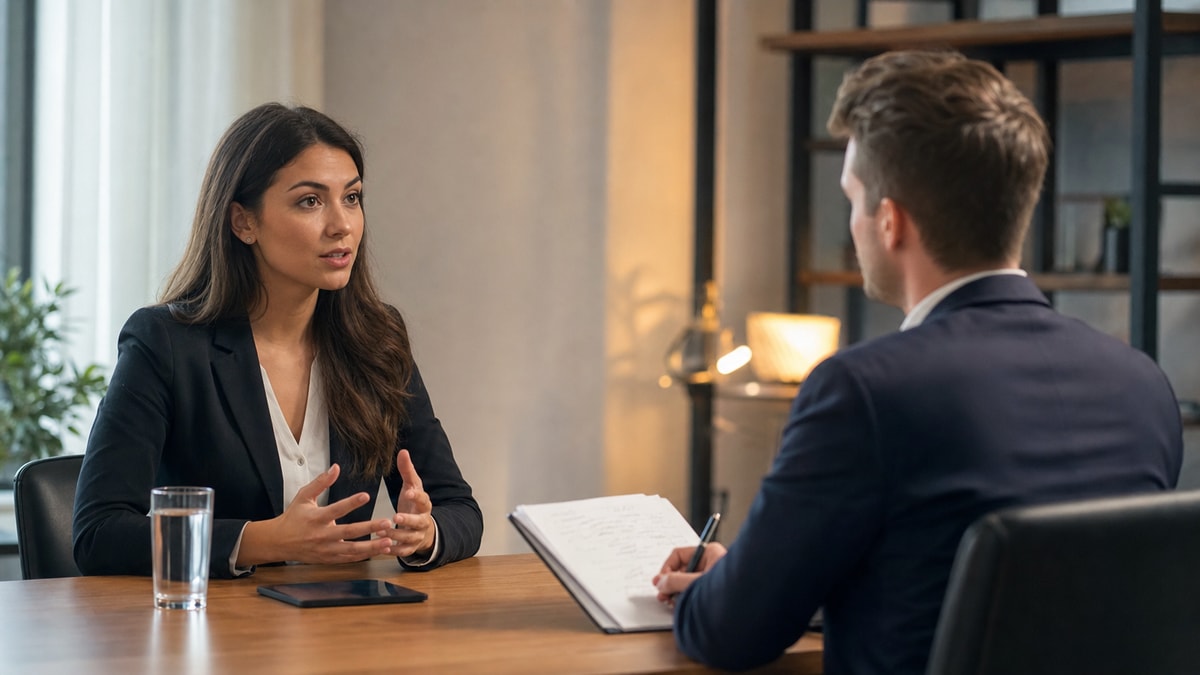 Inglês profissional no dia a dia Mesa de trabalho preparada para praticar comunicação profissional em inglês