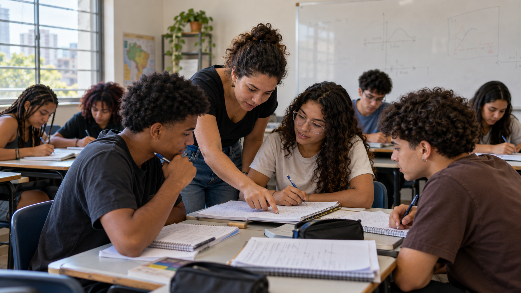 Cursinhos populares para o Enem: como a CPOP apoia estudantes do Ensino Médio
