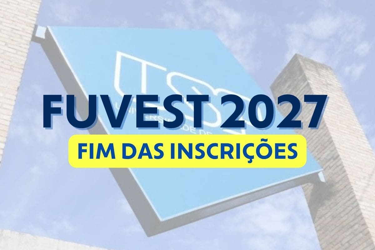 Fuvest 2027: inscrições e pagamento da taxa terminam hoje (9); veja como fazer
