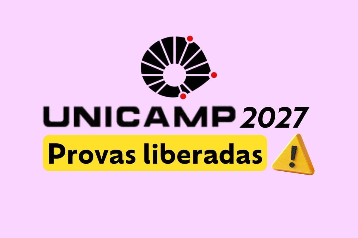 Provas da 1ª fase da Unicamp 2027 liberadas; veja como acessar