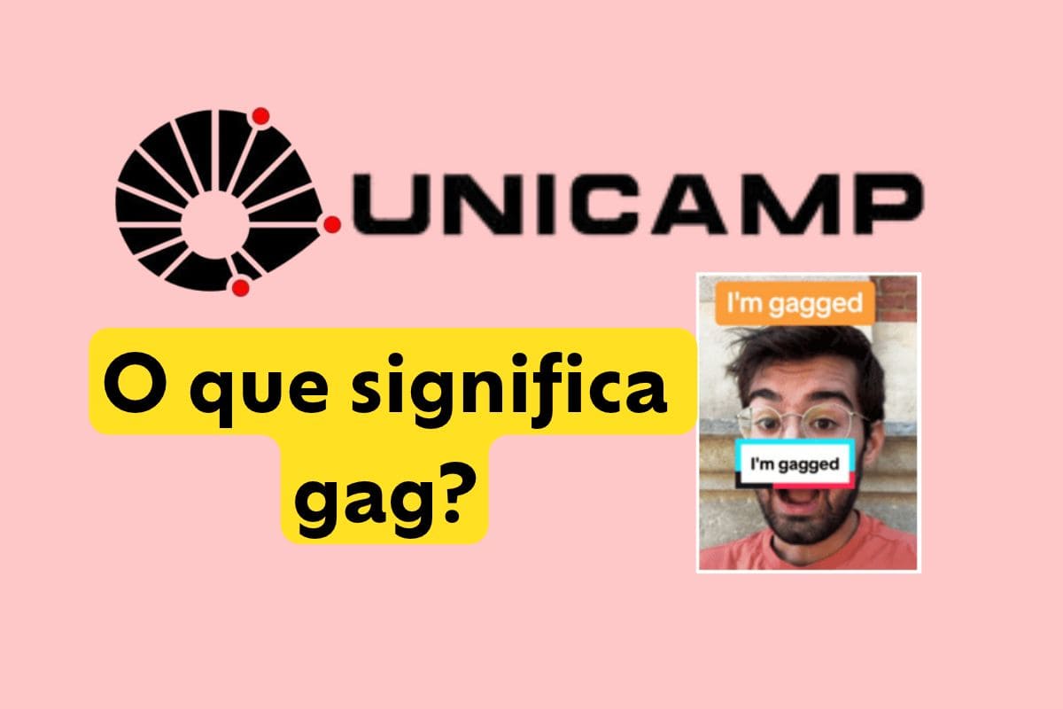Unicamp 2027 traz expressão ‘gag’ na prova; veja o que significa